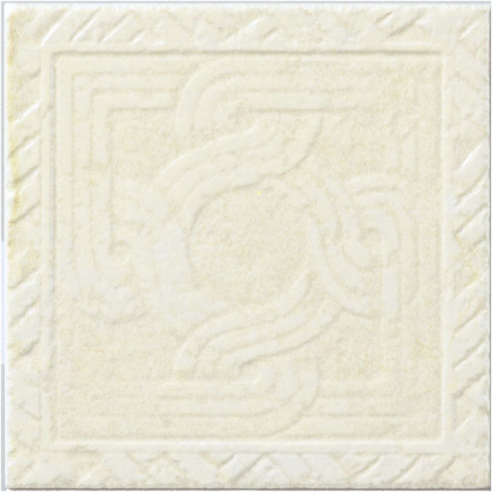 Ostuni Trame Avorio 8x8 Porcelain Tile