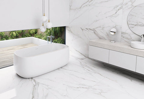Calacatta Lite Porcelain Tile