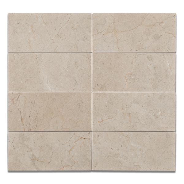 Crema Marfil 3x6 Polished Subway Tile Stone Tilezz 